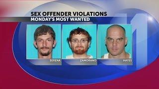 Kingsport police seek local sex offenders who failed to report new addresses