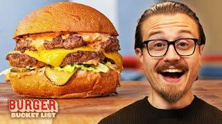 Joshua Weissman Gets a Burger Master Class  Burger Bucket List