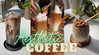 Aesthetic Coffee  PART 2  Relaxing Homecafe Drinks  TikTok Compilation   2021