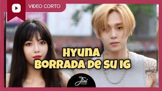 DAWN borró todas las fotos con HYUNA de sus redes.