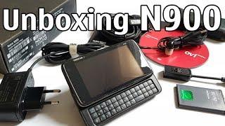 Nokia N900 Unboxing 4K with all original accessories Nseries RX-51 review