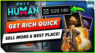 Once Human Get RICH Quick 2 Best Farm Spot Vendors Bypass Weekly Limit & More