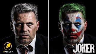 how to add joker face in photoshop