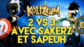 2 VS 3 en Kolizéum avec Sapeuh & Sakerz 