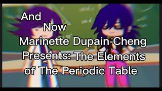 Marinette names the Elements of the Periodic Table mlb Gacha Club