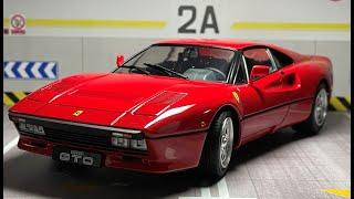 Full build Ferrari 288 GTO 124 - Car Model Fujimi