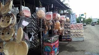 Pedagang Kerak Goreng di Jalan Ringroad Kota Binjai
