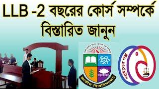 2 years LLB course in Bangladesh - ২ বছরের এলএলবি কোর্স