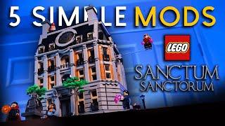 5 SIMPLE Mods To Do To Your LEGO MARVEL Sanctum Sanctorum 4K