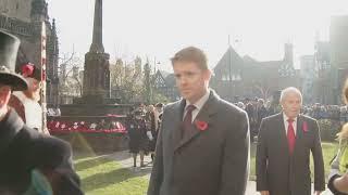 Hugh Grosvenor appeared in Chester Cathedrals video about Remembrance Sunday Service on November 13