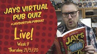 Virtual Pub Quiz Live Week 9 #withme