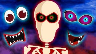 Missing Skeleton Face  Spooky Song For Kids  Hoopla Halloween