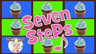 Seven Steps Song  Simple Counting Song for Kids