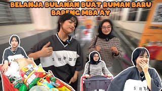 BELANJA BULANAN DITEMENIN SAMA MBA AY YANG PALING GLOWING SE-CILANDAK