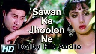 Sawan Ke Jhoolon Ne Mujhko Bulaya HD 1080p  Nigahen Songs  Mohammad Aziz Songs Dolby HD Audio