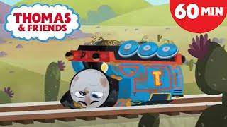 Testing the Tracks  Thomas & Friends All Engines Go  +60 Minutes Kids Cartoons