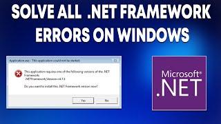 How to Install .Net Framework and Avoid Any Installation Errors on Windows 7 8 and 10 in 2022