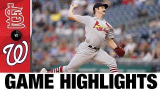 Cardinals vs. Nationals Game Highlights 72922  MLB Highlights
