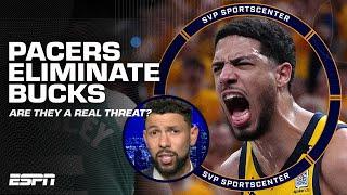 BIG TIME WIN FOR THE PACERS  - Austin Rivers reacts to the Bucks elimination  SC with SVP