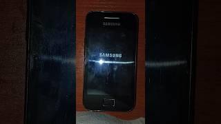 Samsung Galaxy Ace - Startup and shutdown retake #oldphones #smartphone #shorts