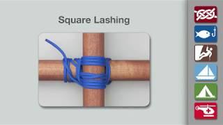 How to Tie the Square Lashing