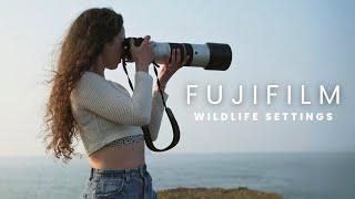 Fujifilm X-H2S & XH2 Settings  Wildlife Photography & Videography