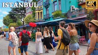 Istanbul Turkey Around Sultanahmet Touristic Area 4K Walking Tour