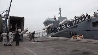 SECOND PAKISTAN NAVY SHIP CARRYING RELIEF GOODS DEPARTS FOR TURKIYE AND SYRIA