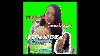 unboxing paketan dari suami mangga siji toktil jasa paket bintang jaya expres