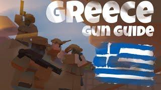 Unturneds New Greece Guns All Stats