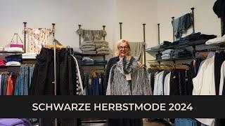 Schwarze Herbstmode 2024 Von lässig bis elegant mit Jutta Nestler