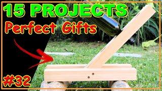 15 WOODEN PROJECTS TO MAKE AND GIFT VIDEO #32 #wooden #woodworking #joinery