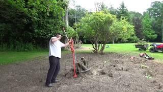 Farm Jack Collapses Whilst Trying to Lift a Stump - I have the load way too high on the jack