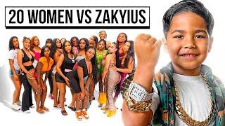 20 WOMEN VS 1 YOUTUBER ZAKYIUS