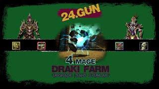 Knight Online  4 Mage ile Draki Farm  Upgrade - Shell Kırdırma  #24Gün