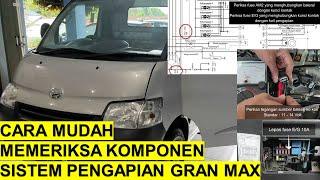 CARA MELAKUKAN PEMERIKSAAN KOMPONEN SISTEM PENGAPIAN DAIHATSU GRAN MAX