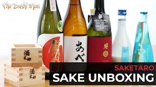 SAKE Unboxing Saketaro with The Sushi Man