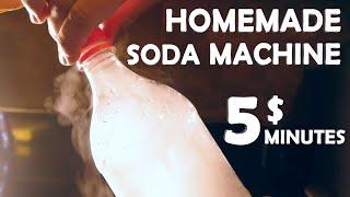 How To Make a Soda Machine - 5$ 5 Minutes Super Easy