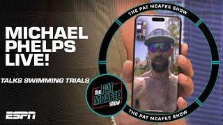 MICHAEL PHELPS LIVE ON AIR to talk 2024 Olympic Swimming Trials  The Pat McAfee Show