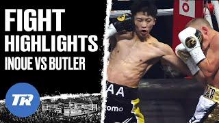 Naoya Inoue Knocks Out Butler in Rd 11 to Become Undisputed Bantamweight Champion  FIGHT HIGHLIGHTS