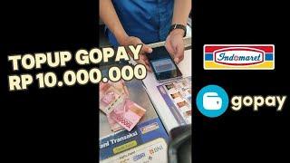 Cara Setor Tunai Saldo GOPAY Tabungan Bank JAGO di INDOMARET