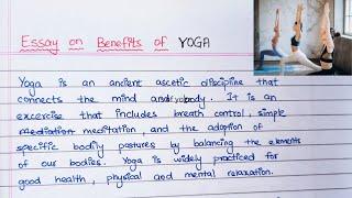 Essay on Benefits of Yoga in English 2024  Easy Learning With Mee