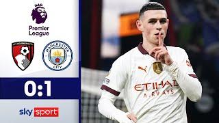 Foden beschert Skyblues den Sieg  Bournemouth - Man City  Highlights - Premier League 202324