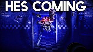 BEATING THE SCARIEST LEVEL IN FNAF FORGOTTEN MEMORIES...