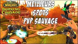 Les Meilleurs Spots PvP Sauvage de TBC Classic