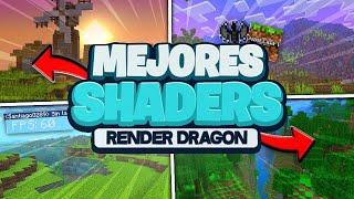 Los 10 MEJORES SHADERS para MINECRAFT 1.19 - 1.19.63 GAMA BAJA MEDIA Y ALTA SHADERS MINECRAFT PE