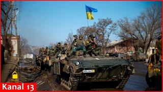 Ukrainian army launched a counterattack and liberated the village near Chasov Yar from Russians