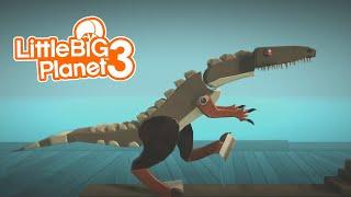 Dinosaur Warrior LittleBigPlanet 3 PS5 Gameplay