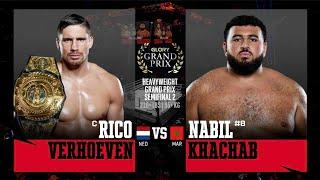 Rico Verhoeven v Nabil Khachab  GLORY Heavyweight Grand Prix 2024