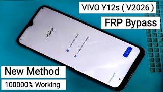 VIVO Y12s  V2026  Frp Bypass  Unlock Google Account Android 11   VIVO V2026 Frp Bypass